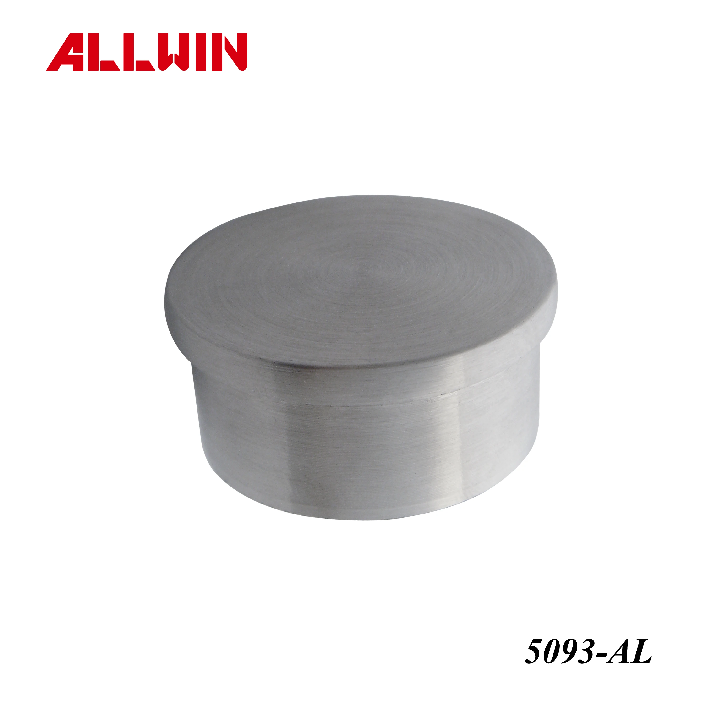 Aluminum End Cap 1" 1.5" 2" Round Tube Post End Cap Pipe Flanges Buy