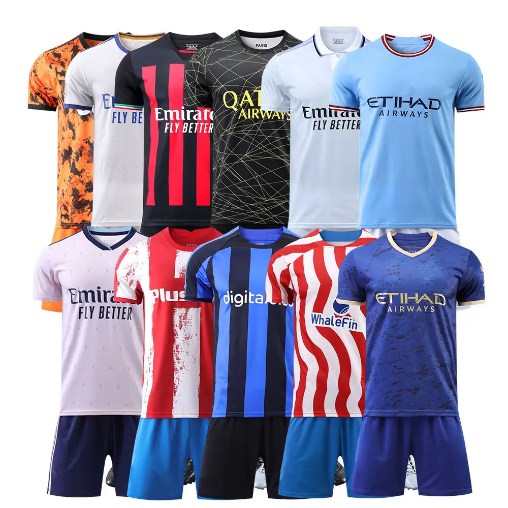 Premium Wholesale 2023/2024 Soccer Clothing Thai Quality Custom