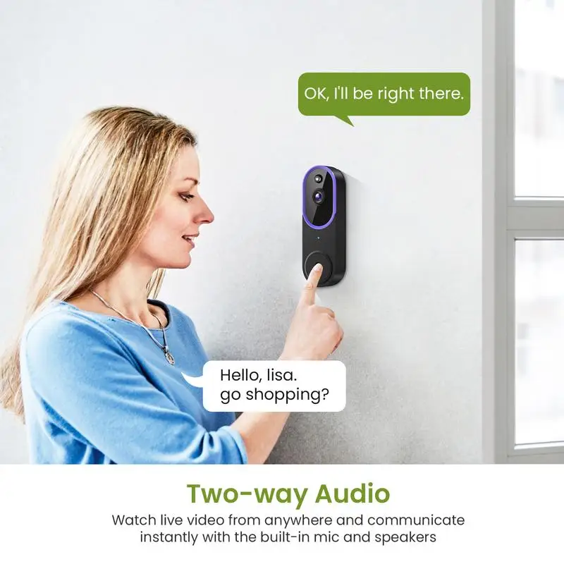 Two-way audio