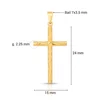 Yellow Gold 24x15mm