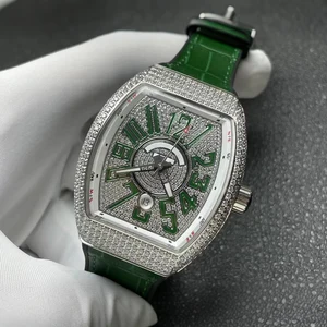 Classic Elegant High-quality Business Men's Mechanical Watch Large Dial Fashionable Trendy Luminous Waterproof Automatic Watches