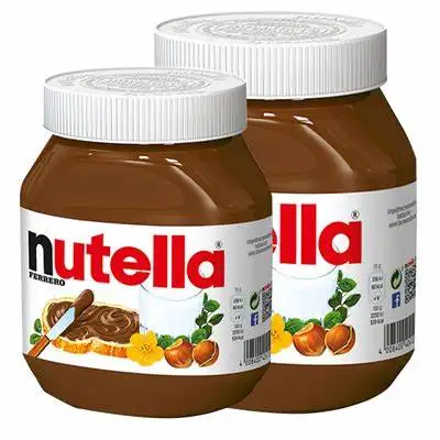 Nutella высокое качество Лучшая цена 825 г стеклянная банка крем с какао молочные фундуки