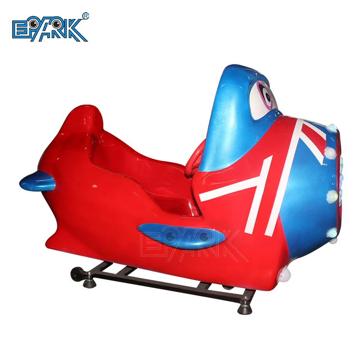 Swing Machine British Style Plane Children Coin Operated Kiddie Ride on Car Kiddie Rides