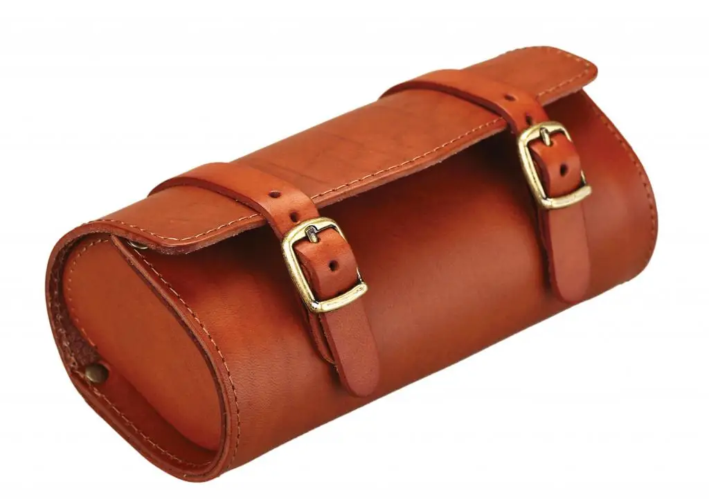 Custom Leather Knife Roll Bag Portable Travel Tool Case Electronics