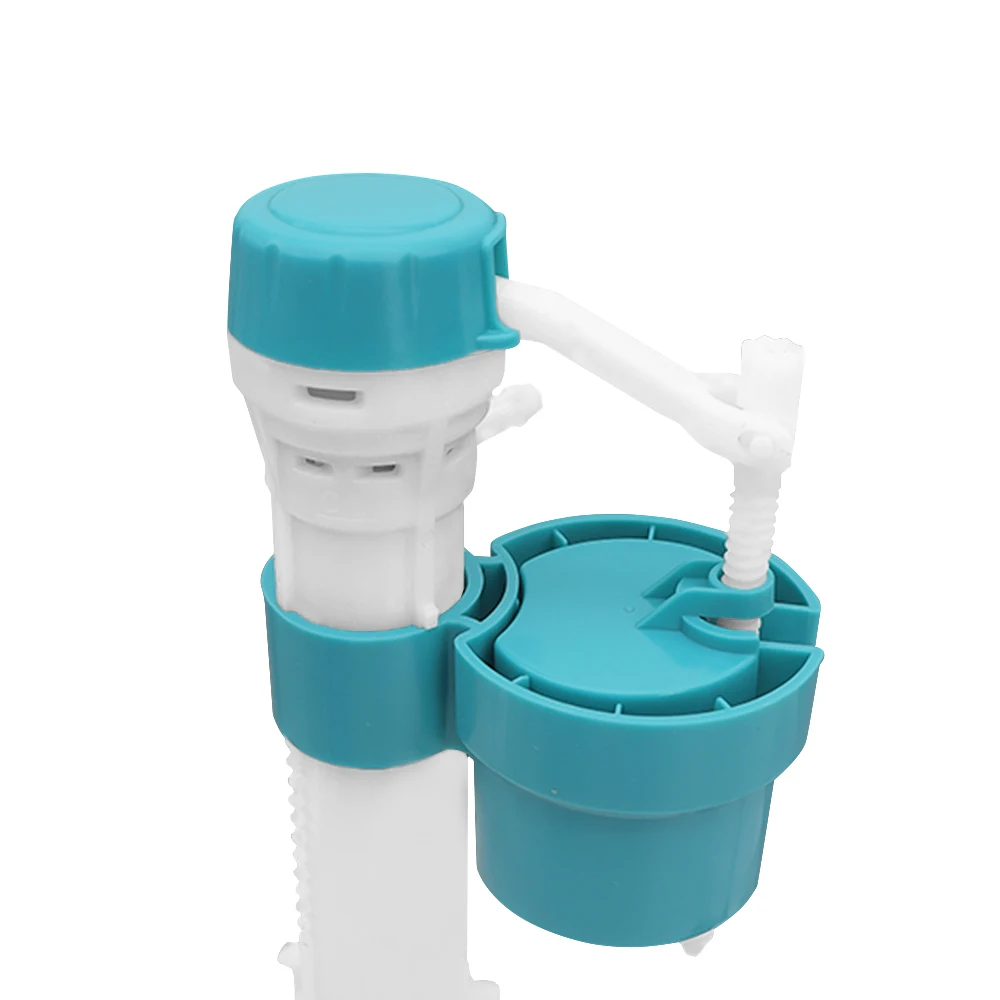 High Quality Adjustable Bottom Entry Plastic Inlet Fill Valve for Toilet Tank Anti-Siphon Design for Bathroom Use