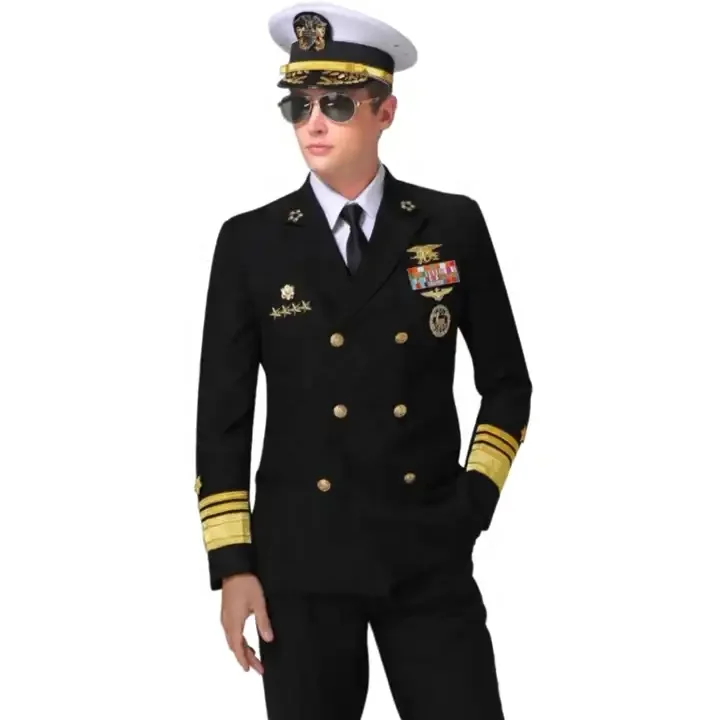 New Design Security Guard Uniform White Black Security Uniform In 