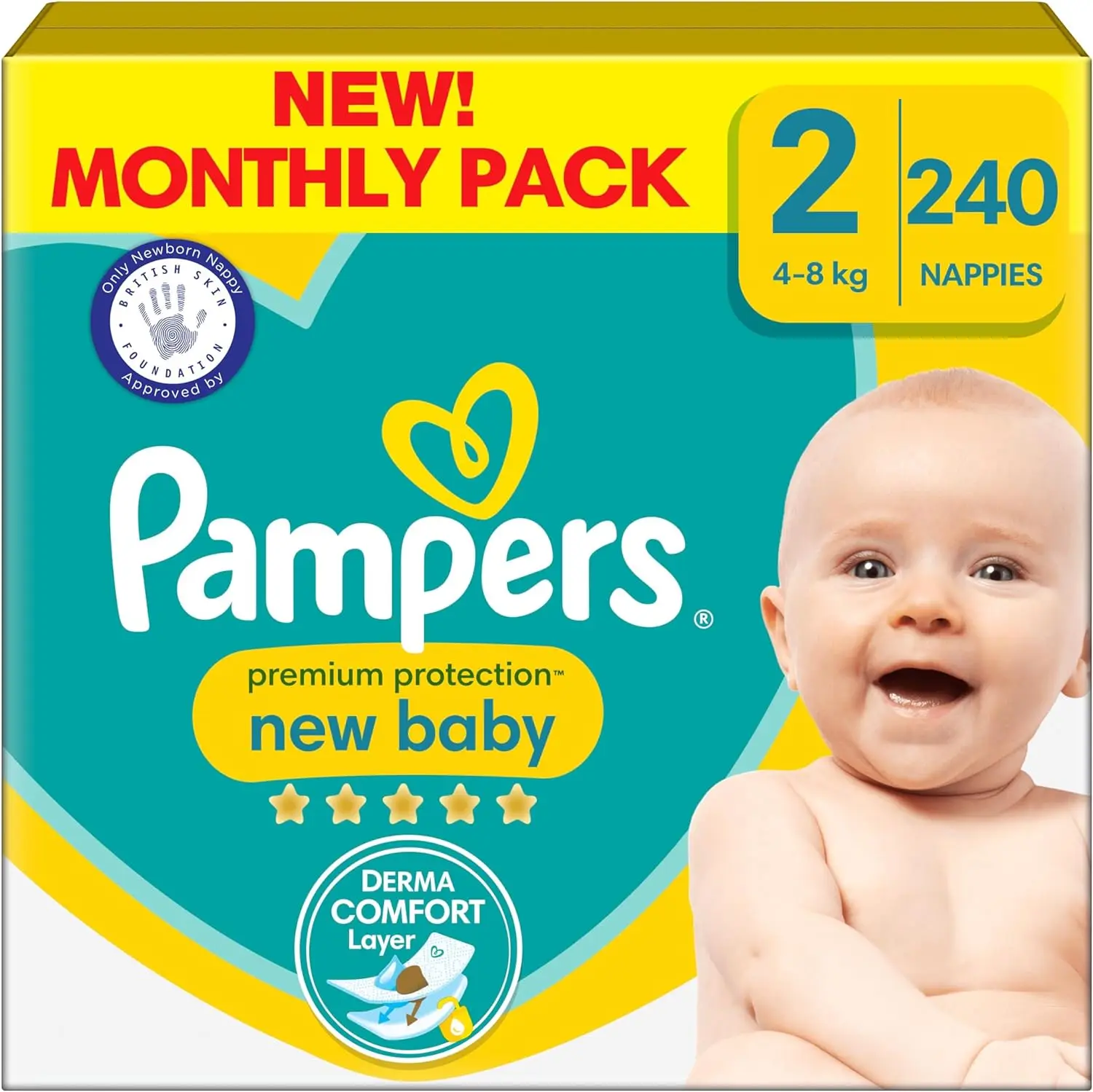 Pampers Size 7 Babydry Nappies,112 Count,Monthly Savings Pack Buy