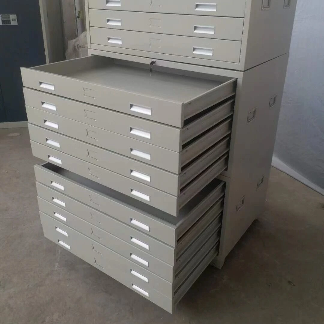 Шкаф A0 и A1 для бумажных карт плоский шкаф хранения рисования с подставкой