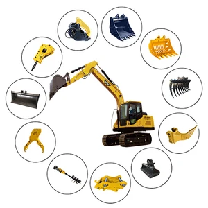 Gmint 8 Tons Large Excavator 15ton Large Crawler Excavator 20 Ton Large Crawler Excavators