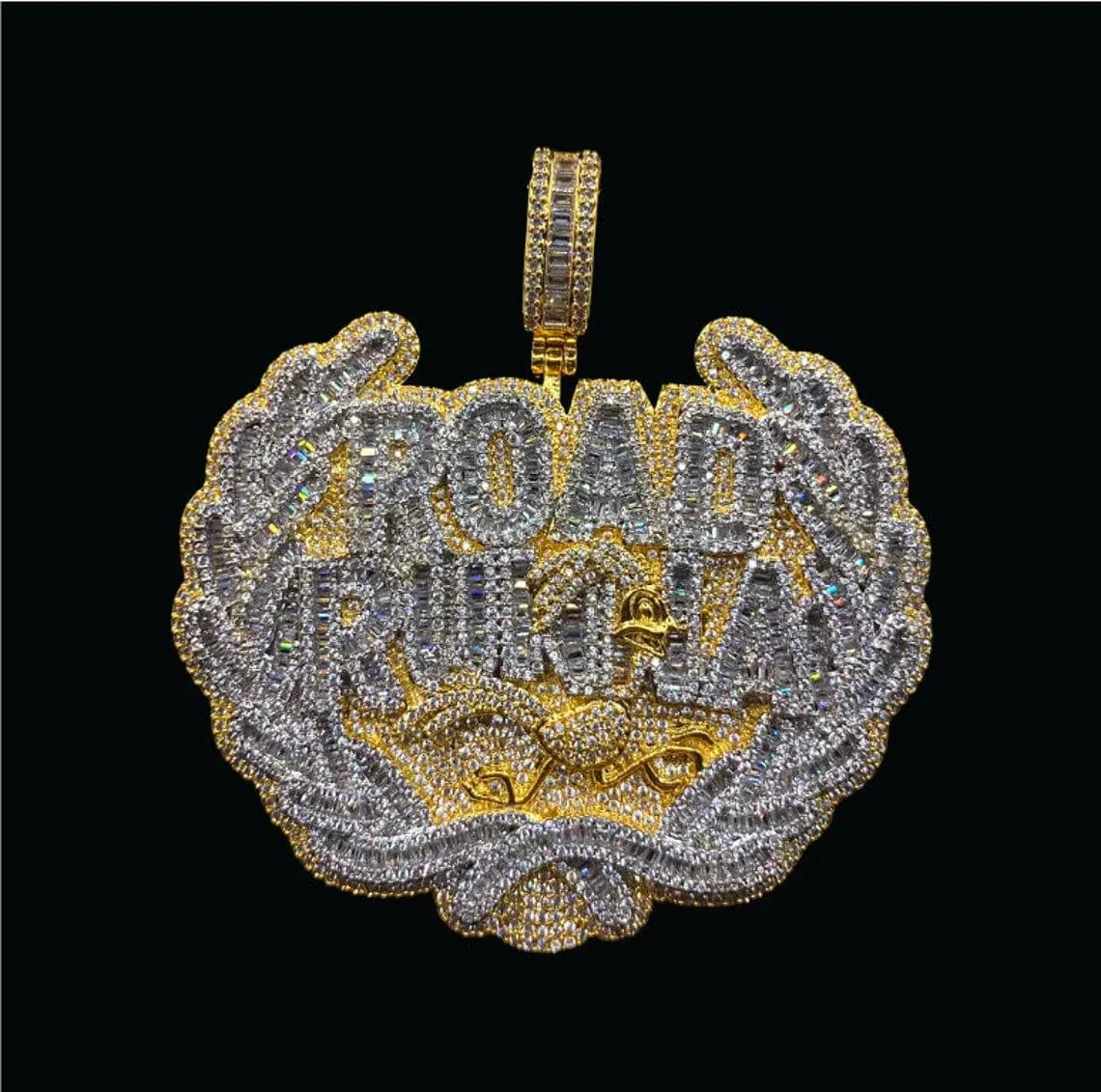 Custom Made VVS Lab Grown Diamond Letter Pendants Iced Out Hip Hop Rapper  Style Best Price 10K/14K Gold Material