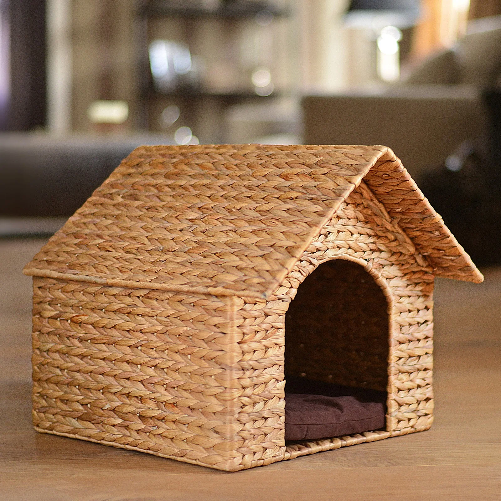大人気！新スタイル ペット用品 犬猫用 ウォーターヒヤシンス製