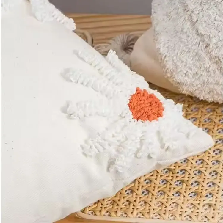 Top Quality Cotton Cushion Covers For Sofas Beds Printed Bright Patterns Decorative Pillows Modern Traditional Style Home Decor_voghion.com