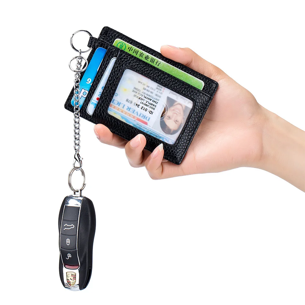 Boulevard Keychain ID Holder Wallet