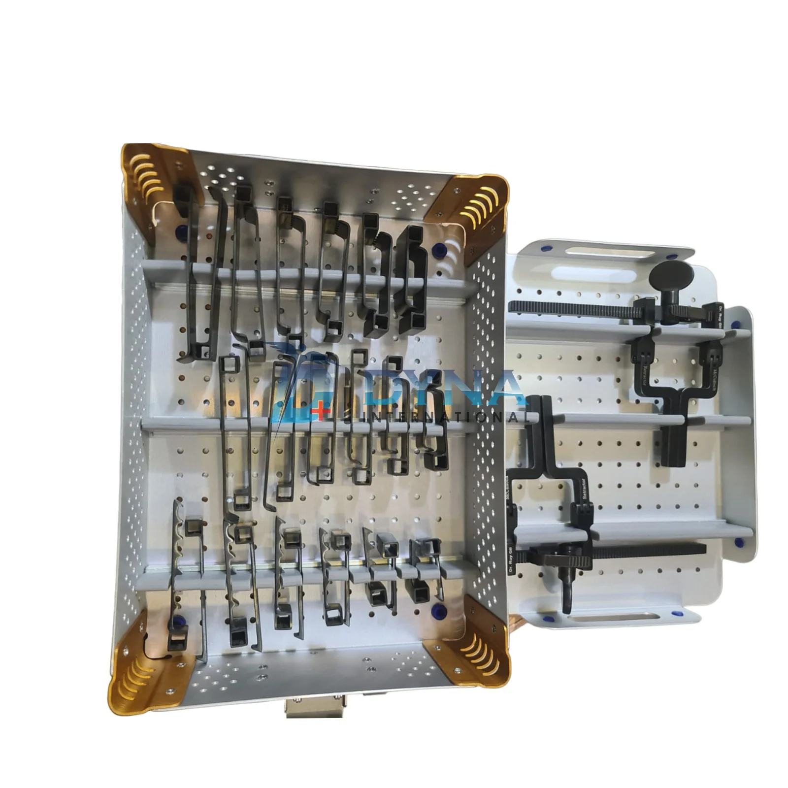 Mcculloch Lumbar Retractor Set Surgical Instruments With Sterilization Box Buy Lumbar