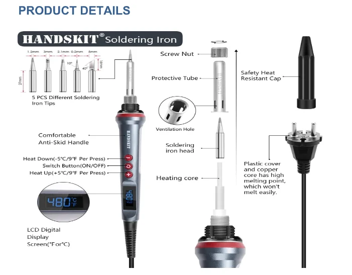 Handskit deals soldering iron