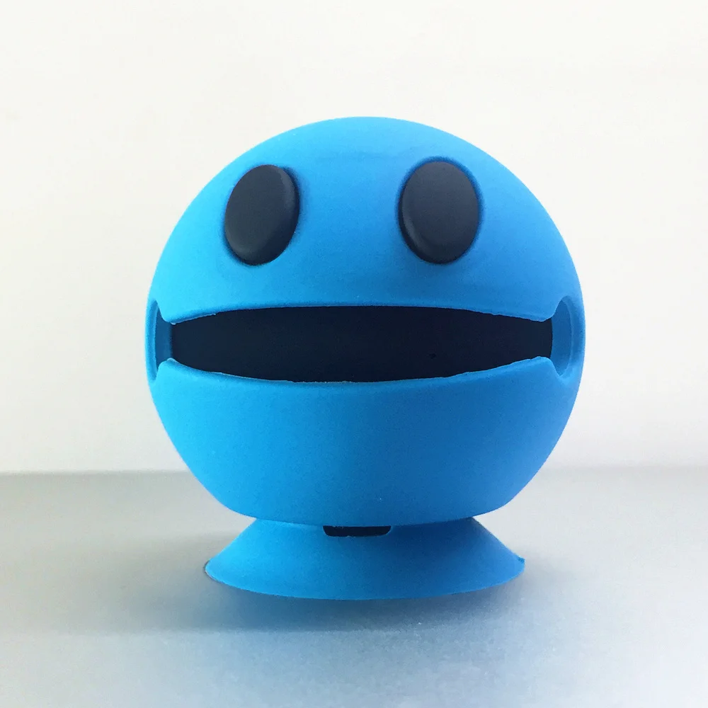 Gaodas Customized Smiley Face Model E-moji Portable Mini Speaker Sound Box Wireless IPX7 Waterproof Sucker Bluetooth Speaker