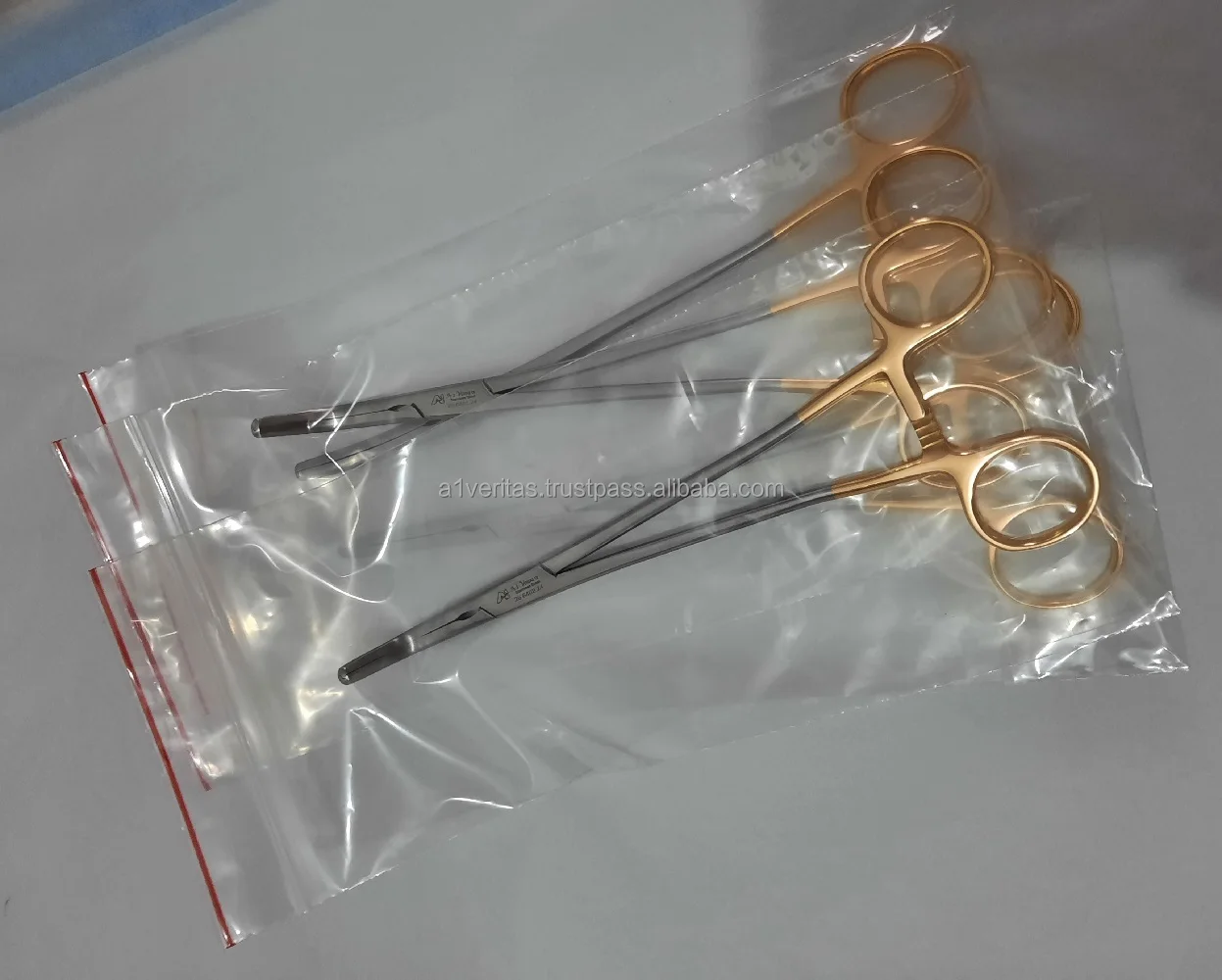 High Quality A-1 VERITAS Zeppeline Clamps Forceps Hysterectomy Instruments Obstetrics Gynecology Equipment Reusable Surgical