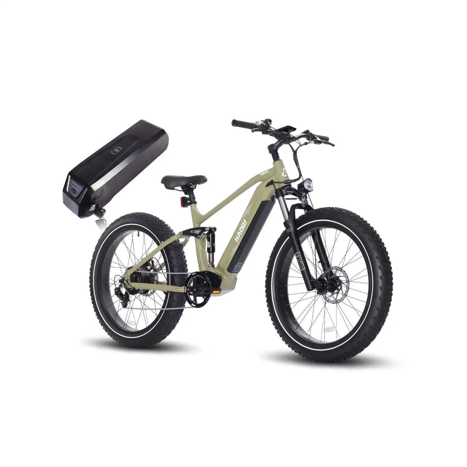 HAOQI Cheetah Full Suspension Electric Bike