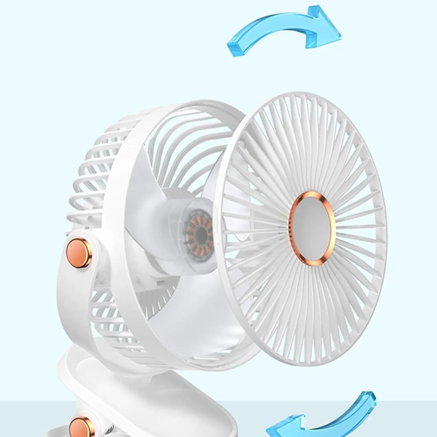 Clip Small Fan, Portable, 720 - detail 6