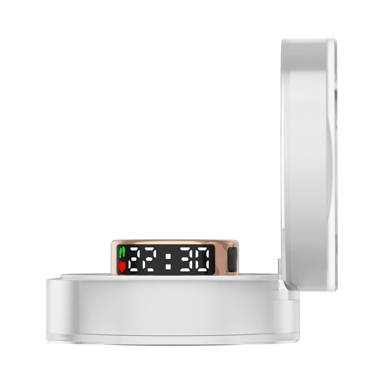 Smart Ring Ectri: Waterproof App Control Health Tracker with Heart  display picture 1