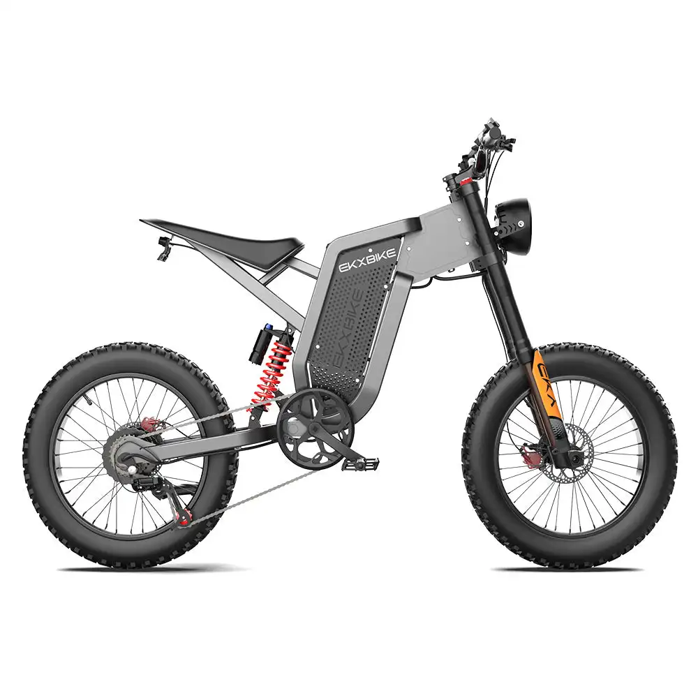 X21 Electric Bike 2000W 48V35AH 55km/h Battery Snow Electric Motorcycles 20*4.0 Off-Road Tyre Mountain E-bike