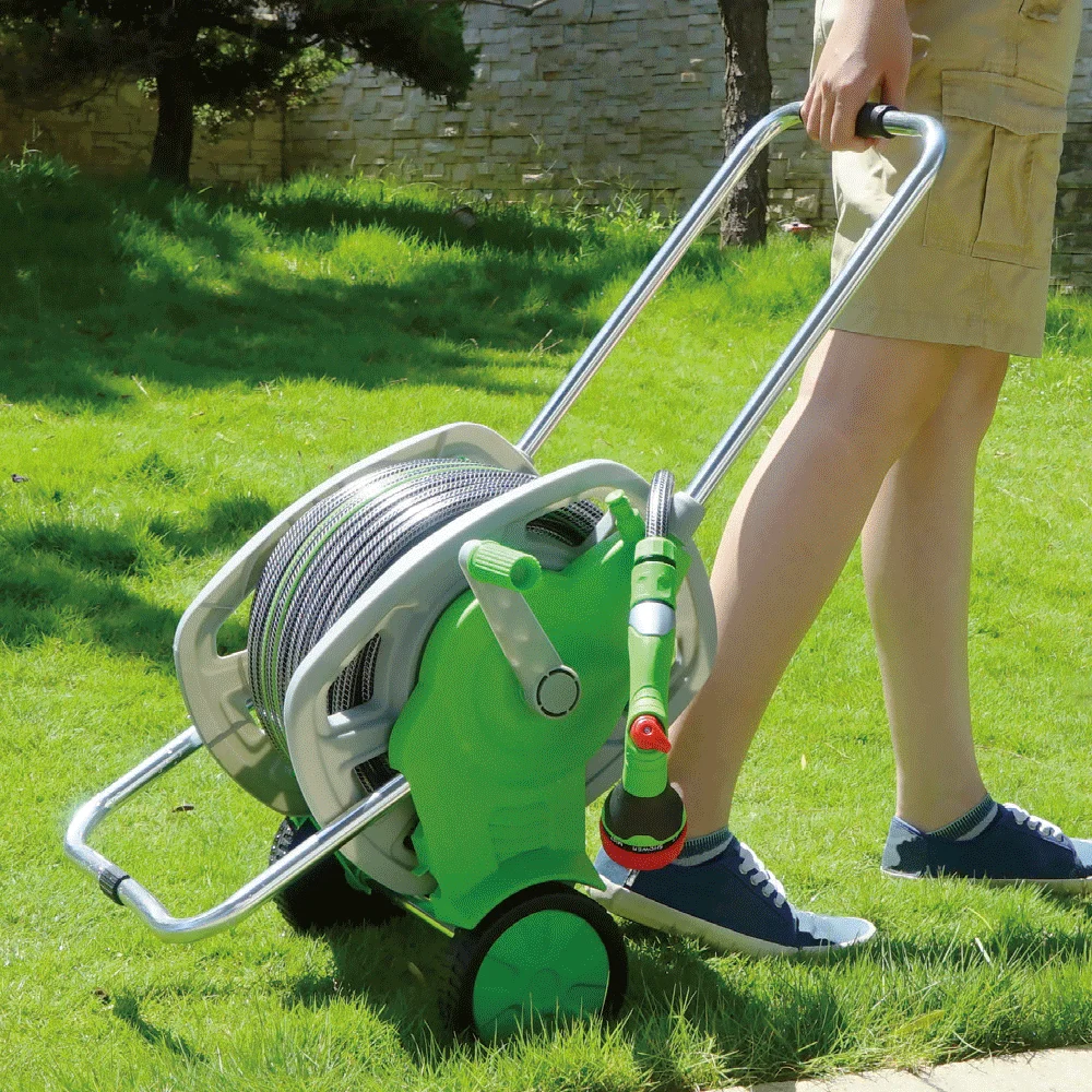 Assembled Hose Reel Caddy Set Buy Assembled Hose Reel Caddy Set