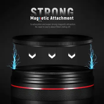 NEEWER 67mm 5 in 1 Magnetic ND Lens Filter Set, HD Optical Glass, Water Repellent, Nano Coating, Scratch Resistant, Includes detail image