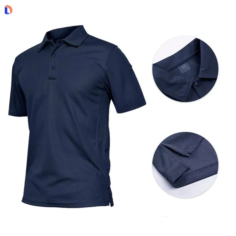 Hot Selling Design Custom Logo Solid Color Breathable Polo Shirt ...
