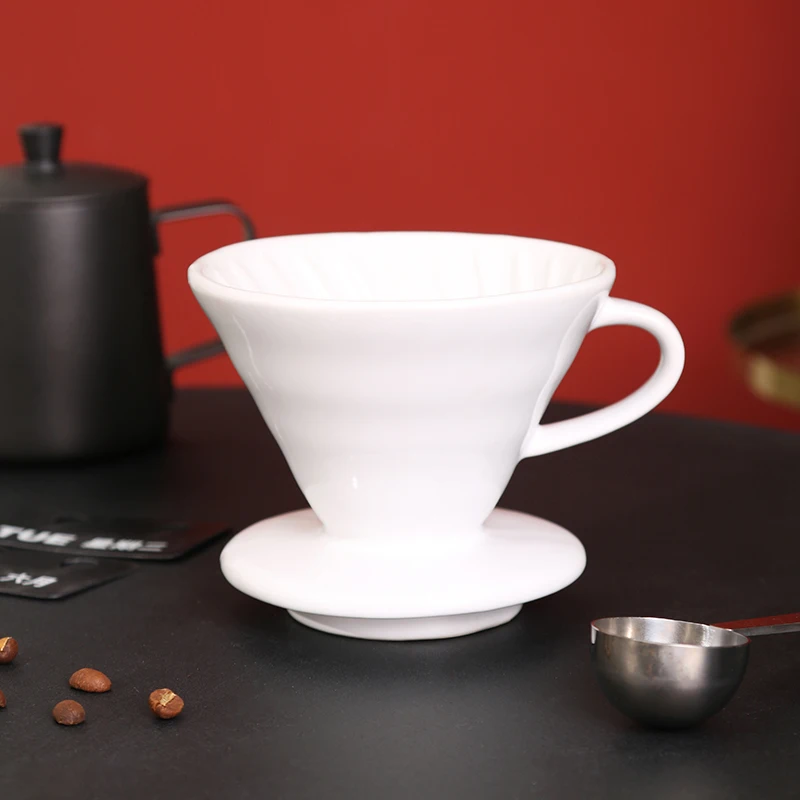 Cornflower Artisan Series Baked Flower Ceramic Coffee Dripper for 1-4 Cups manufacture