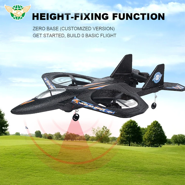 2.4G Remote Control Plane EPP Foam Fighter Toys Waterproof Glider With Camera Plane RC Airplane Kit
