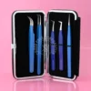 Blue with Silver Tip