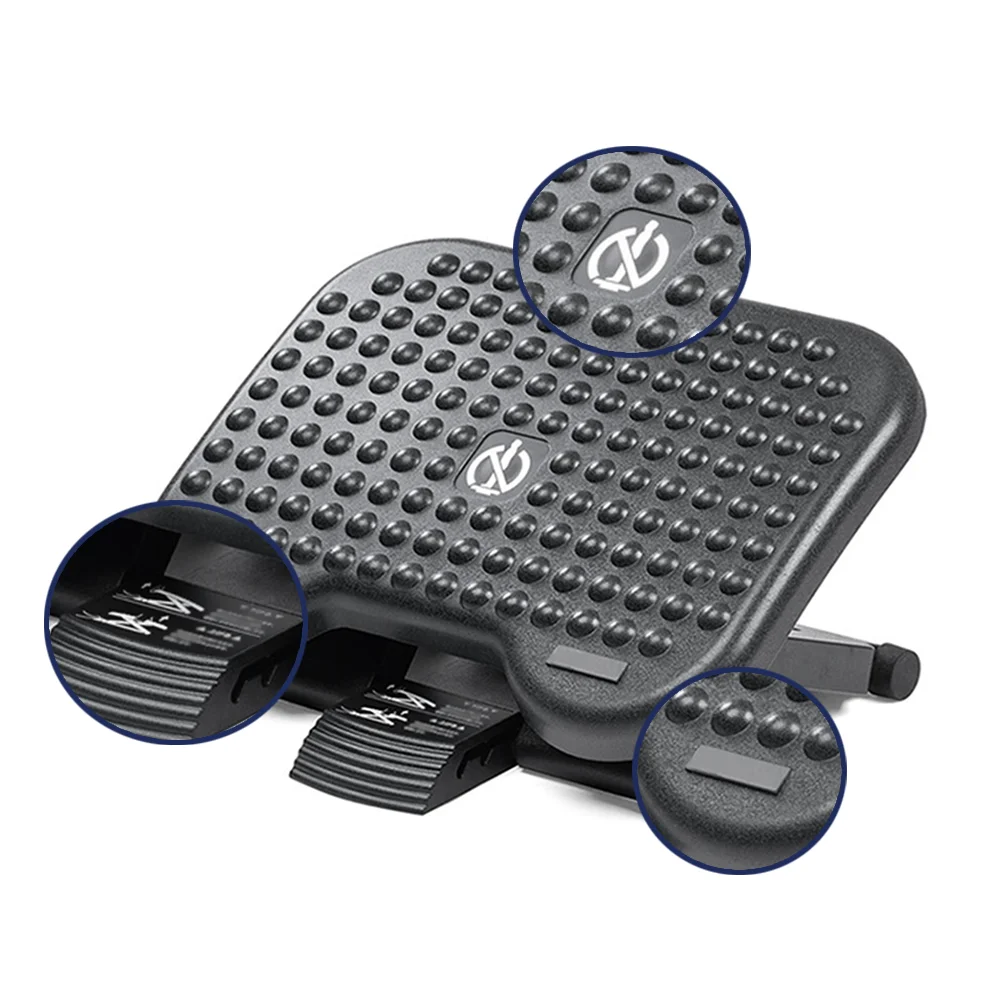 Adjustable Footrest Under Desk Ergonomic Foot Rest With 3 Height Position Buy Ergonomic Foot