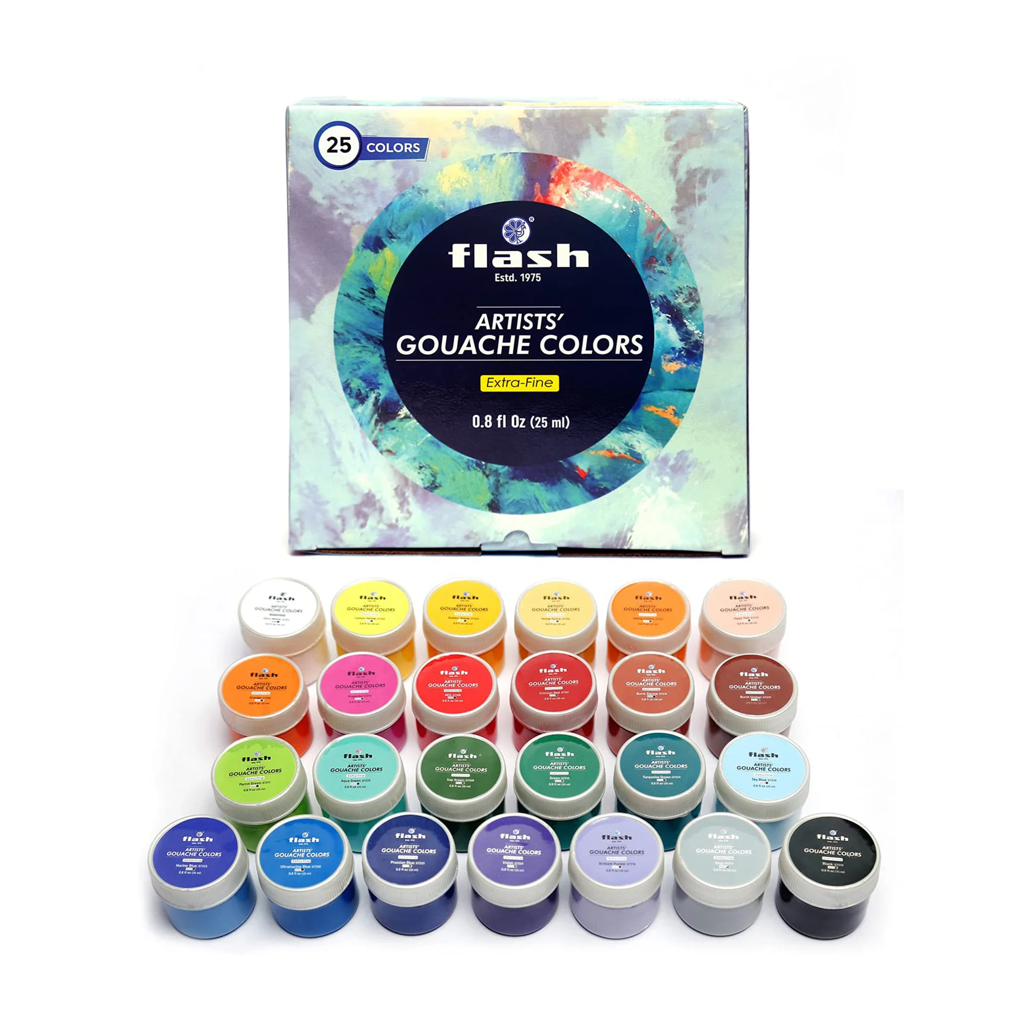 Профессиональная вспышка краски гуашь 25 мл 16 видов цветов нетоксичные для детей и художник не имеет запаха цветов