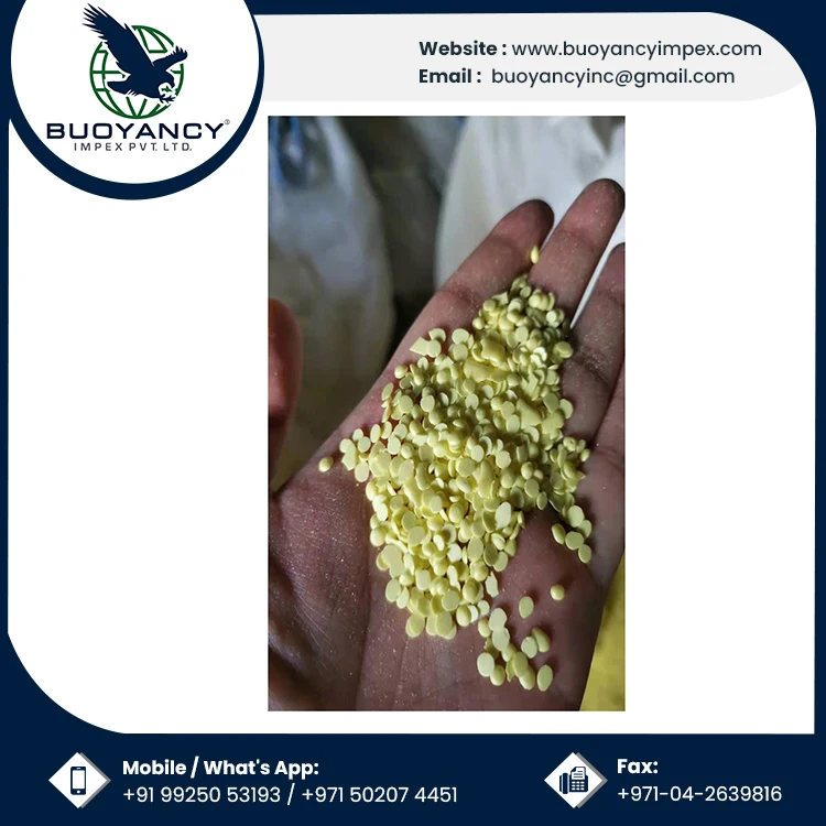 Pastilles Granular Sulphur 99 Sulphur Lumps Sulphur Powder Bright