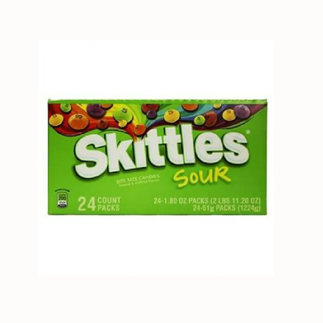 Skittles Sours Singles Chocolate Original,Kit Kat Chunky,Bounty & Twix