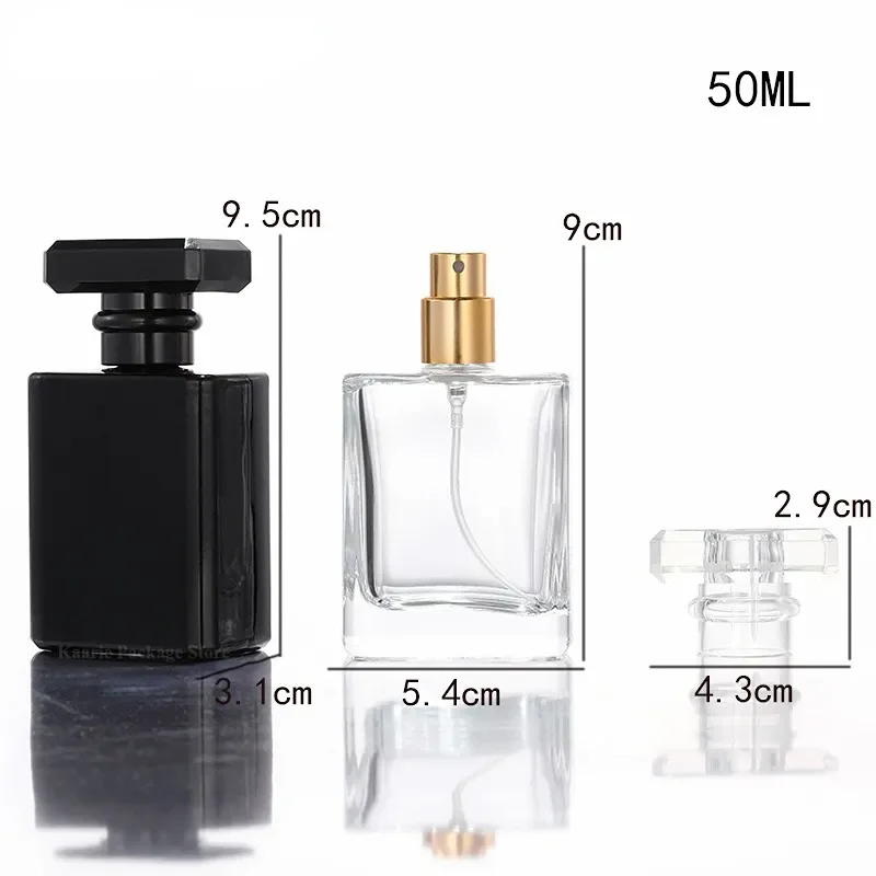 Custom Blank Transparent Spray Mini Perfume Refillable Bottle Empty ...