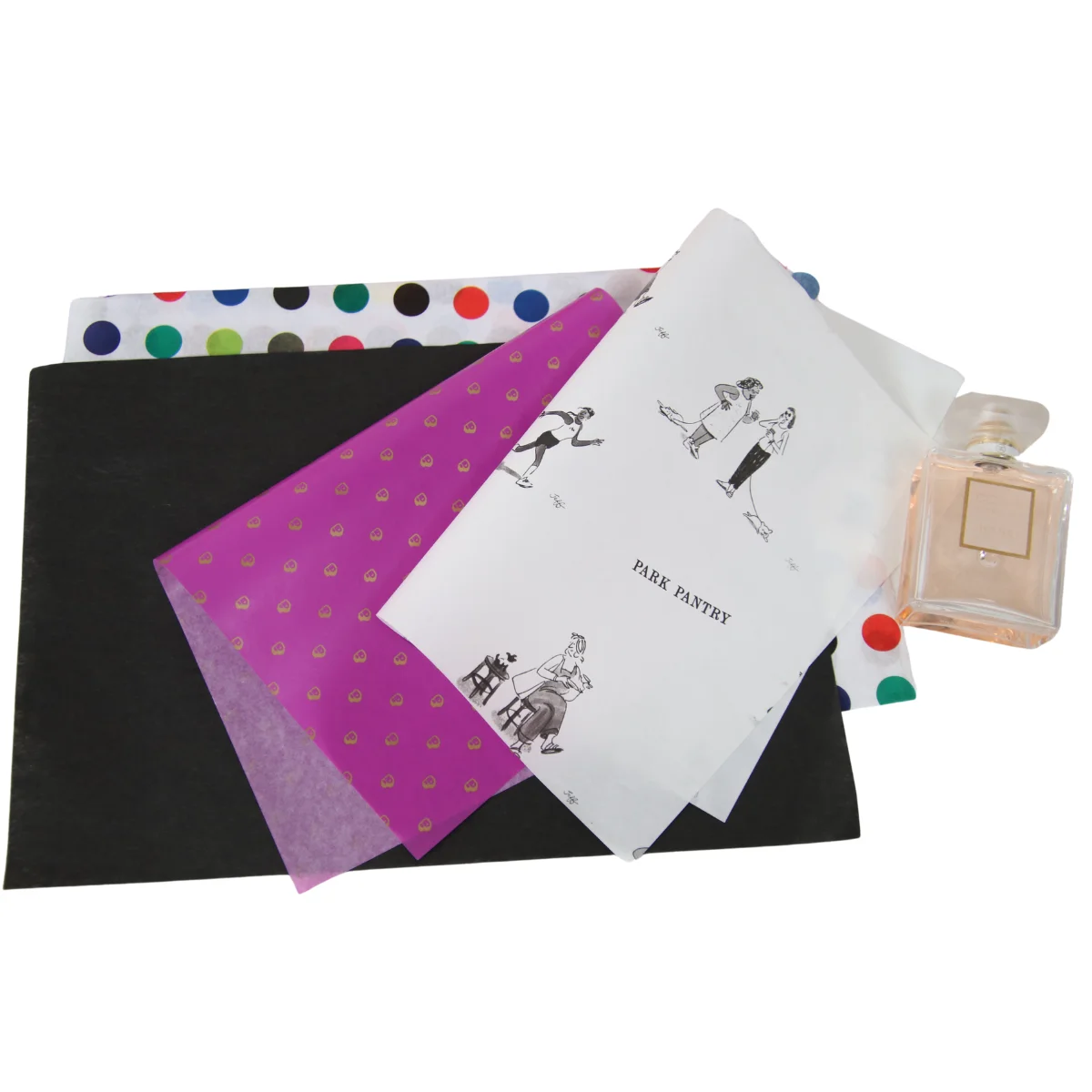Wholesale Custom Color Printing Logo Gift Wrapping Paper Clothing Paper Bag Size Customizable