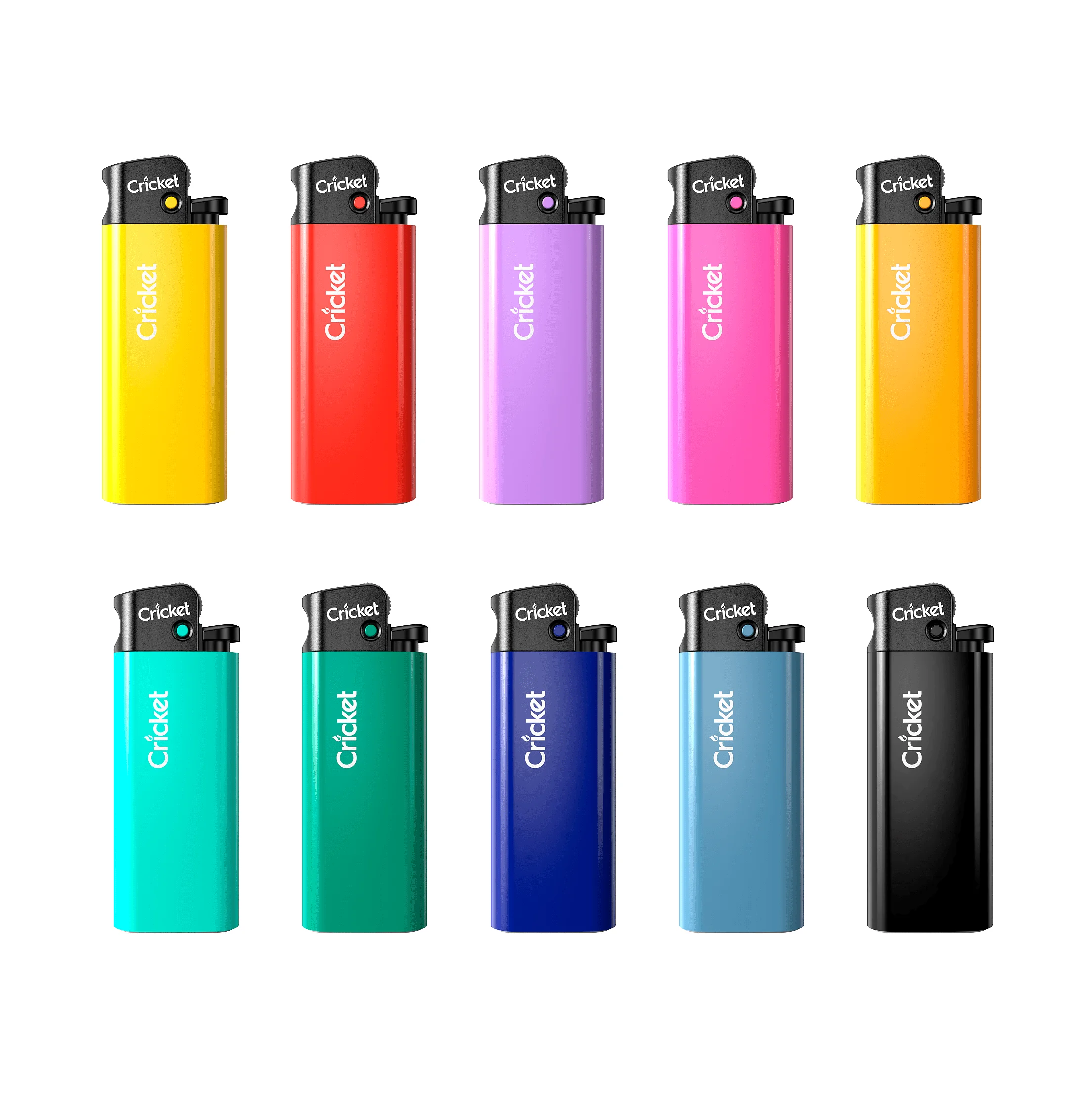 Refillable Cricket Lighters Disposable Cricket Lighters For Sale