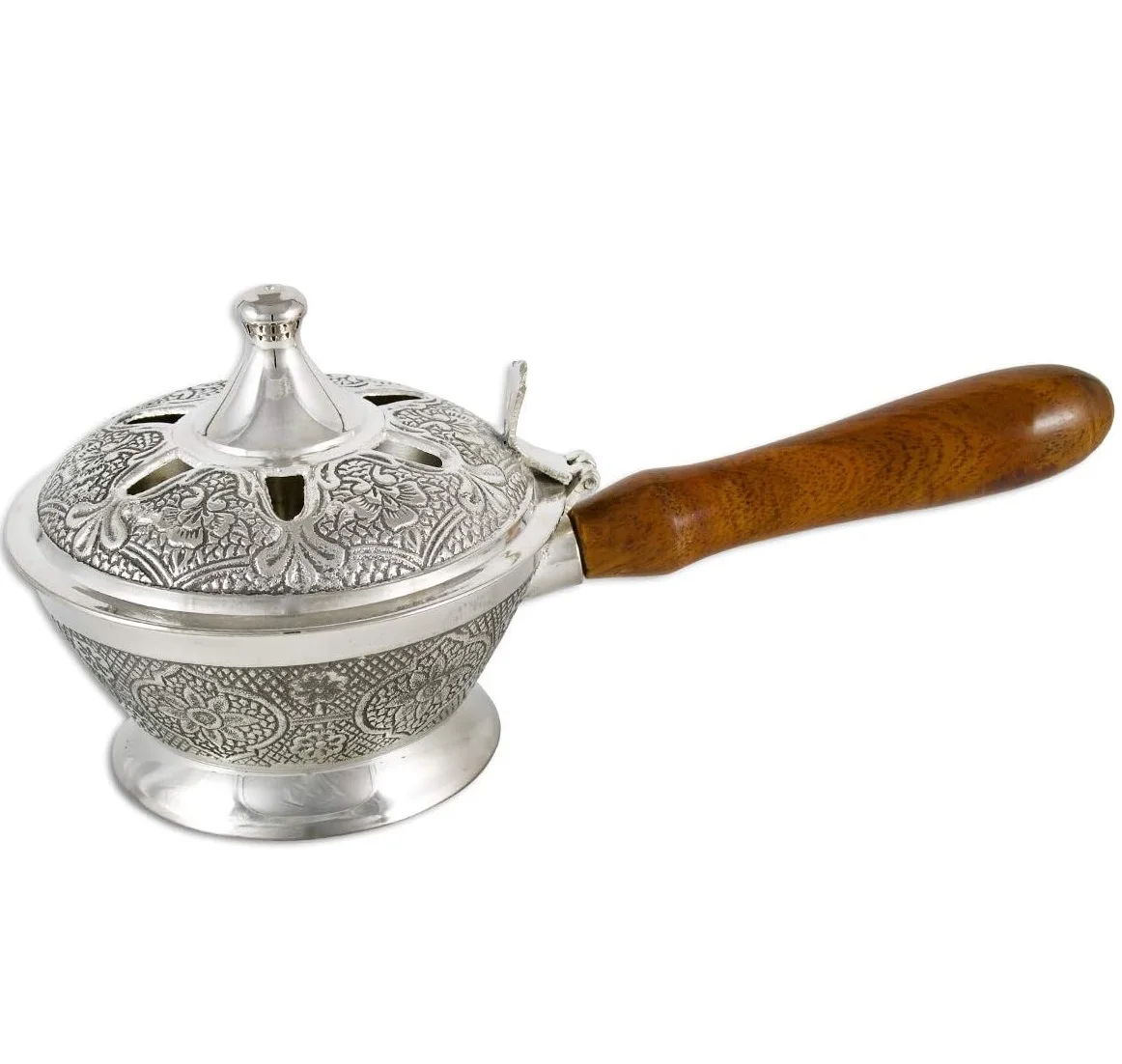 Modern Design Brass Incense Burner & Censer Warmer Eco-Friendly Fragrance Oil Burner for Home Decor Therapeutic Use All-Season