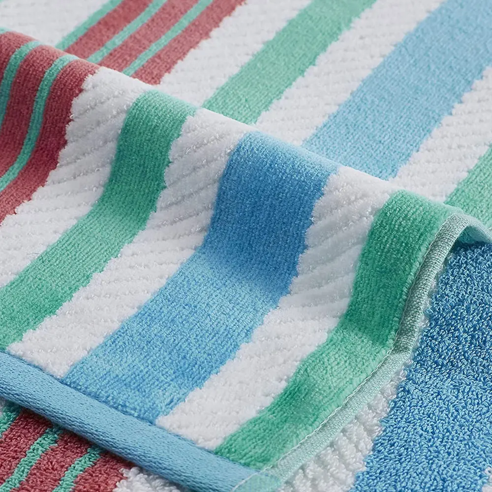 100% Cotton Terry Cut Velour Beach Changing Towel Durable Material ...
