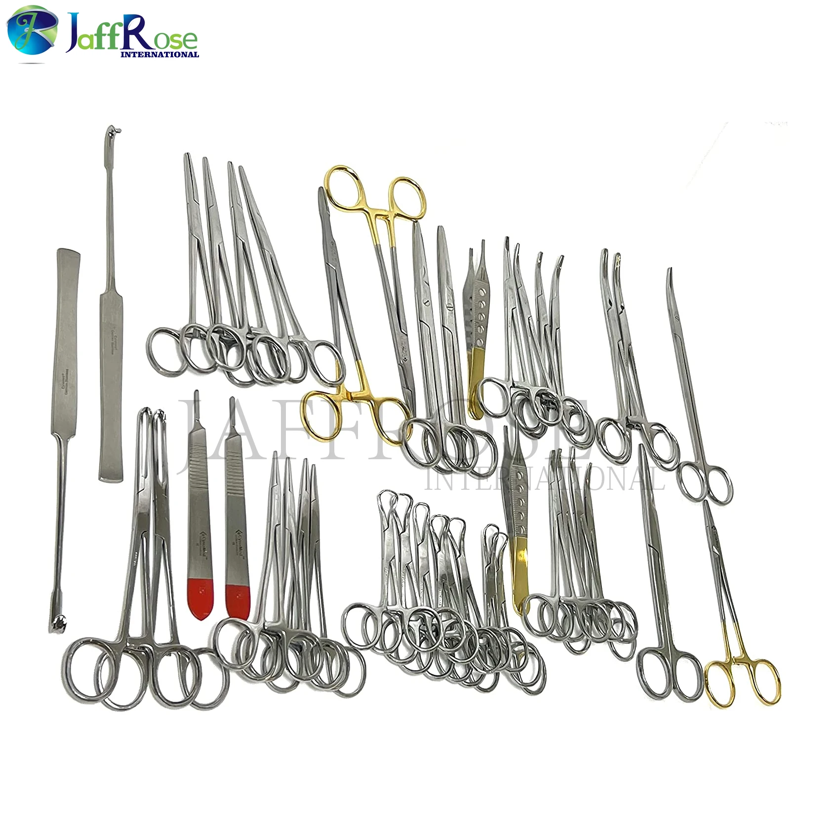 thumbnail image 2 of HTI 86-Piece General Surgery Spay Pack – Surgical Dental Instruments Kit, Stainless Steel 2 of 6