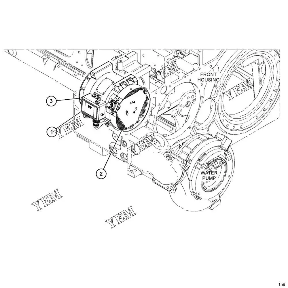Alternator Group 421-7193 4217193 Aftermarket Engine Spare Parts