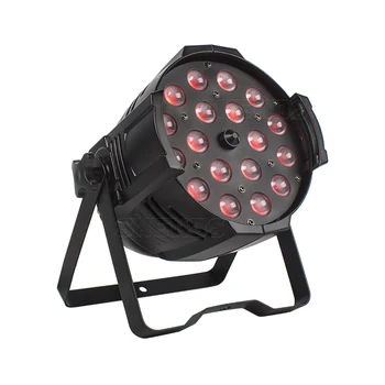 LED Zoom Par 18x18W RGBWA+UV Lighting Dj Disco Stage Lighting Good for Party Night Club