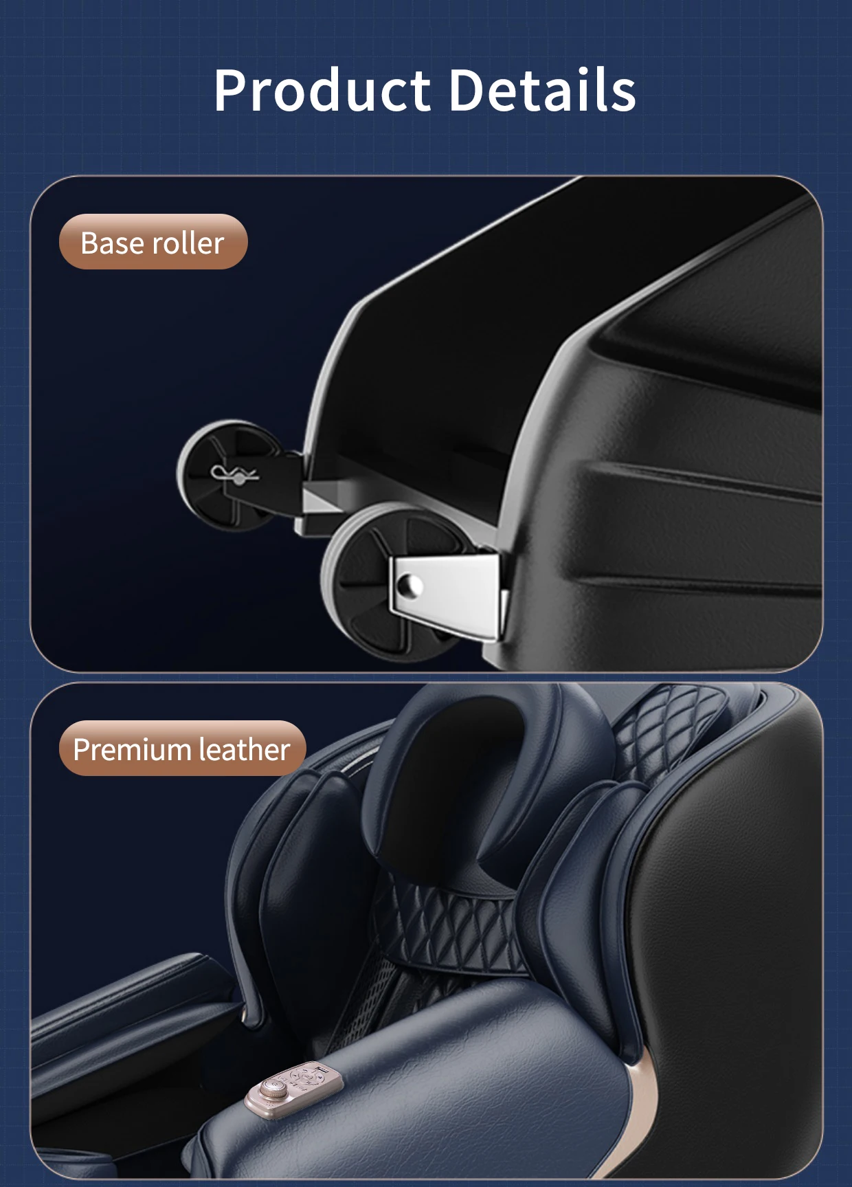 Hand Electricsmart Recliner Sl Track Zero Gravity Shiatsu 4d Modern Luxury Foot Full Body 3d For