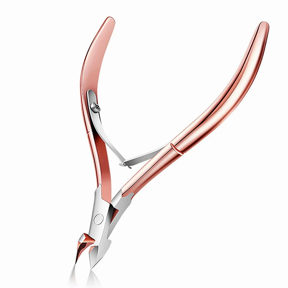 Half Jaw Nail Cuticle Nippers Long Lasting Nail Cuticle Nippers Made With High Carbon Stainless