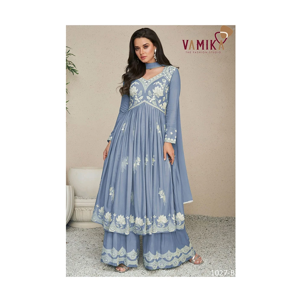 Rayon lakhnavi suit