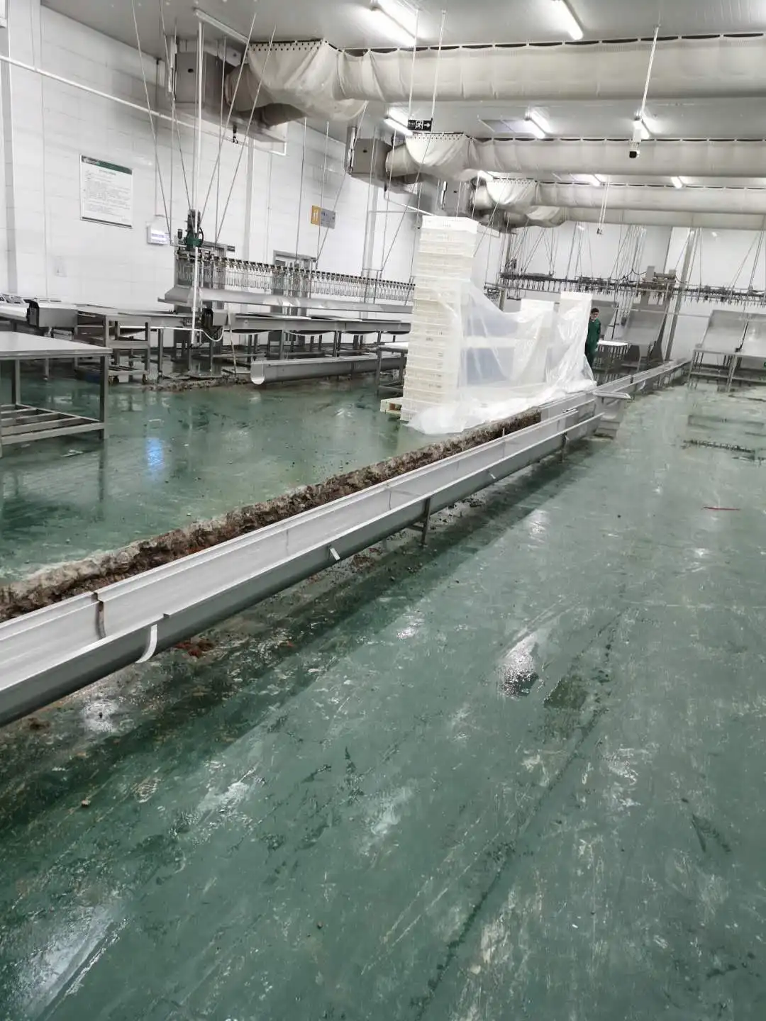 Durable SUS 304 Stainless Steel Floor Drain Customized Trench Grate for Food and Slaughter Processing Plants