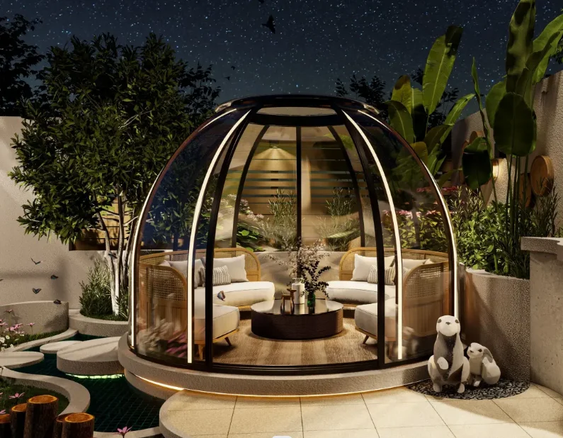 Full Transparent Party Outdoor Dining Bubble Dome Tent Good Quality