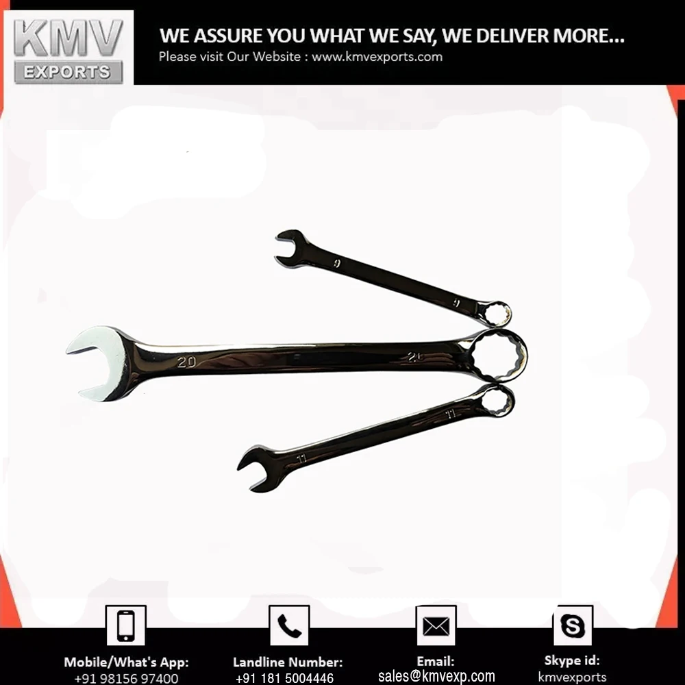 Premium Combination Wrench Set Fully Mirror Polished Combination ...