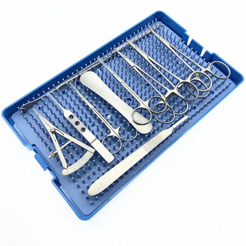 Stainless Steel Double Eyelid Surgery Set Scissors Needle Holder